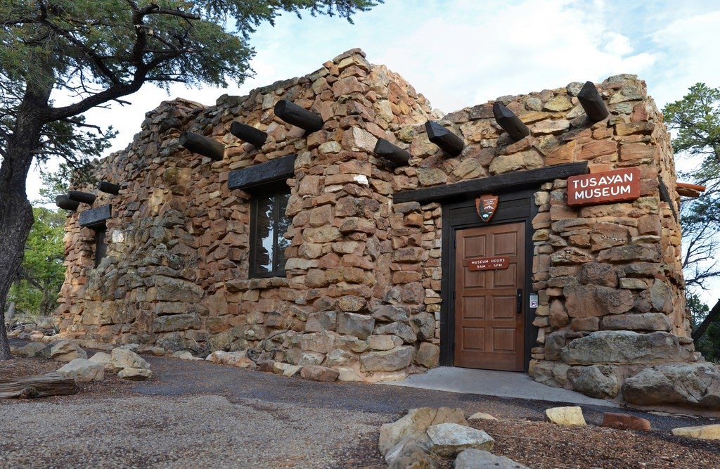 Grand Canyon Camping Museam Outside Tusayan Ruins