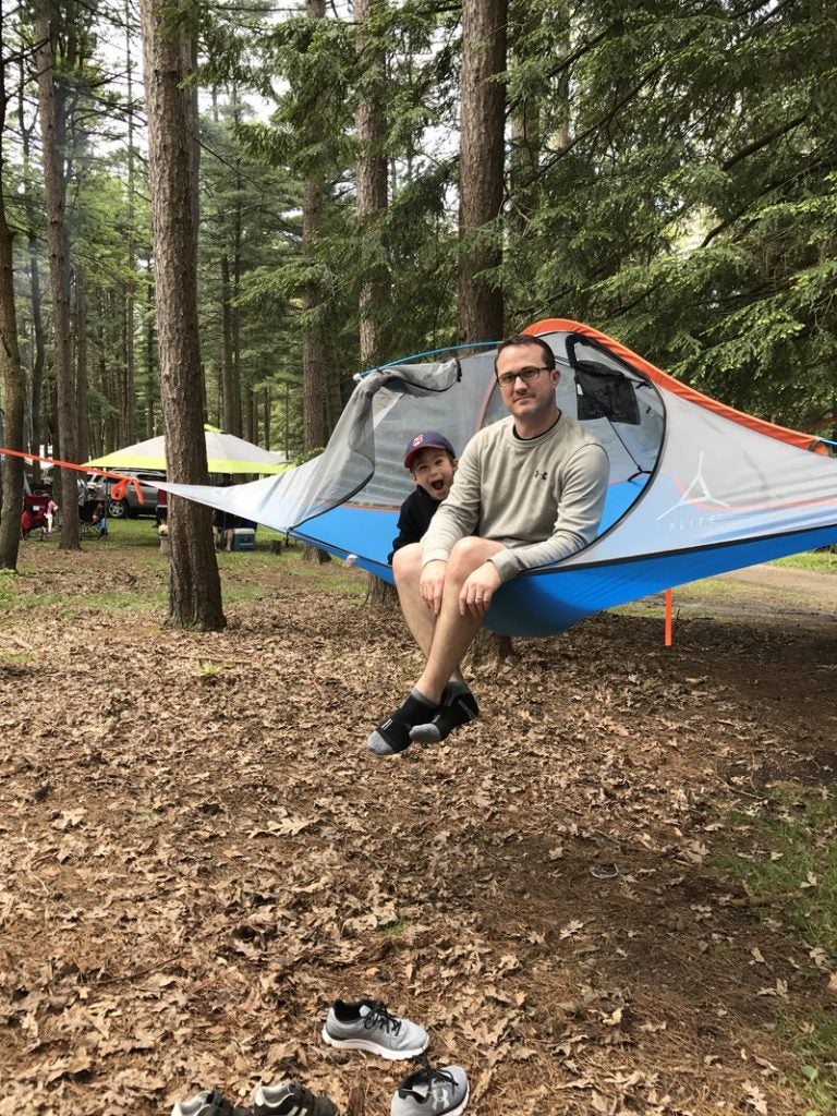 Tree top outlet tents