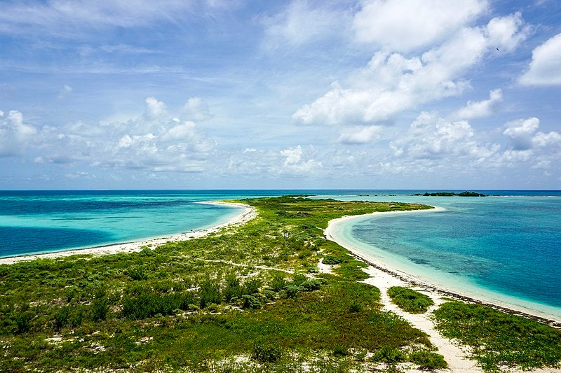 campsites in dry tortugas