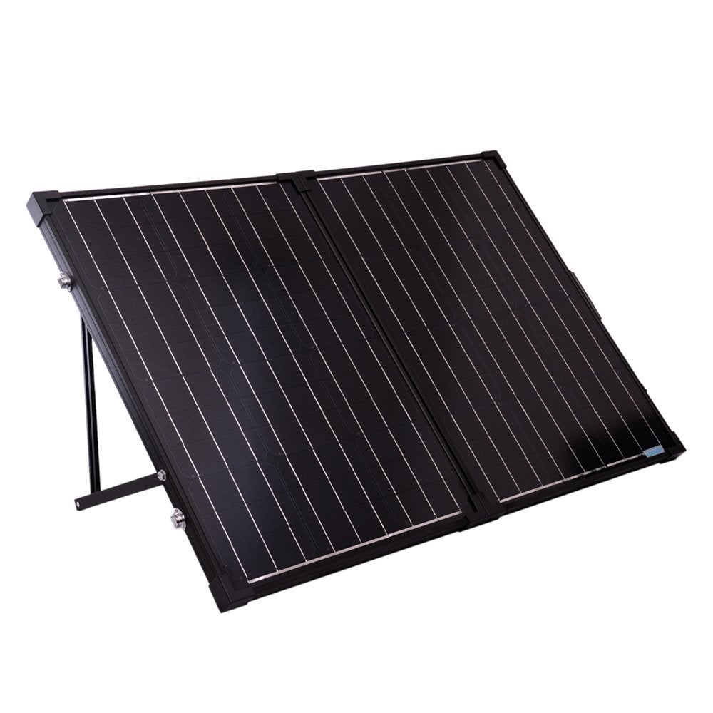 Foldable solar powered panel