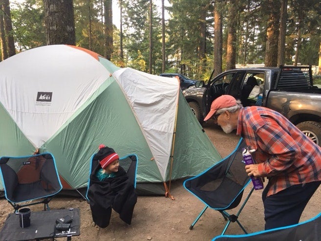 Kids camping lessons