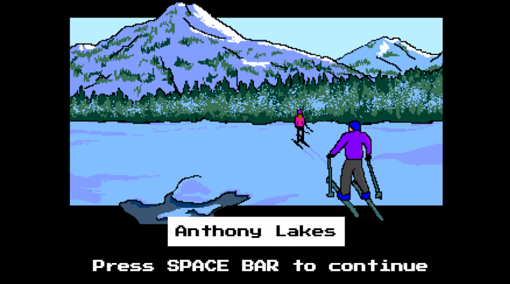 You never got to ski while playing the Oregon Trail did you?