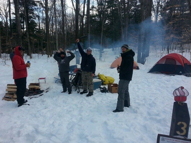 Winter camping lessons