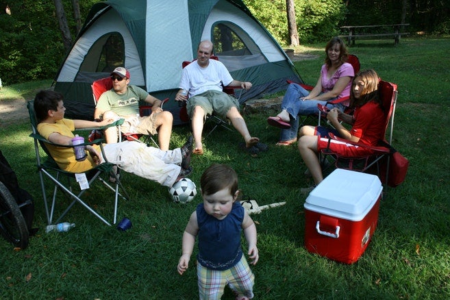 Campgrounds at Raccoon Creek State Park