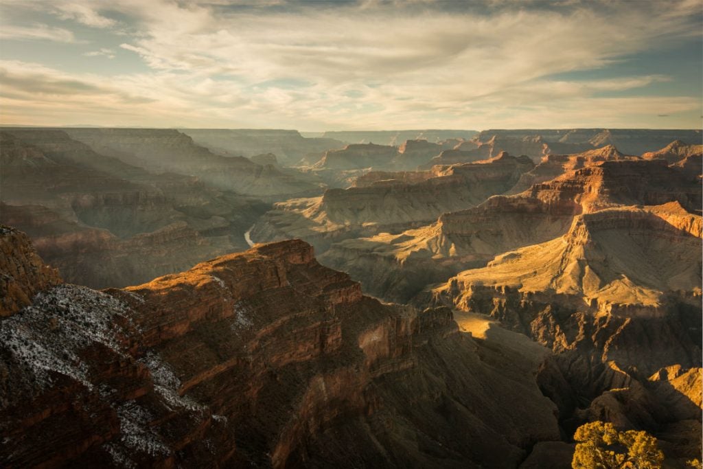 Grand Canyon Camping Overlook