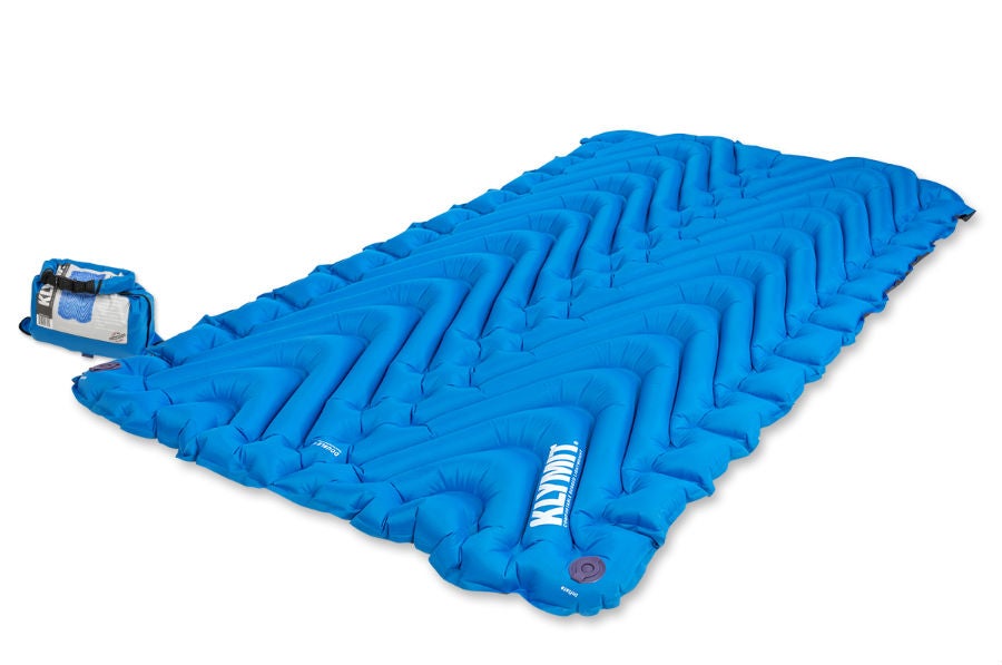 double sleeping bag pad