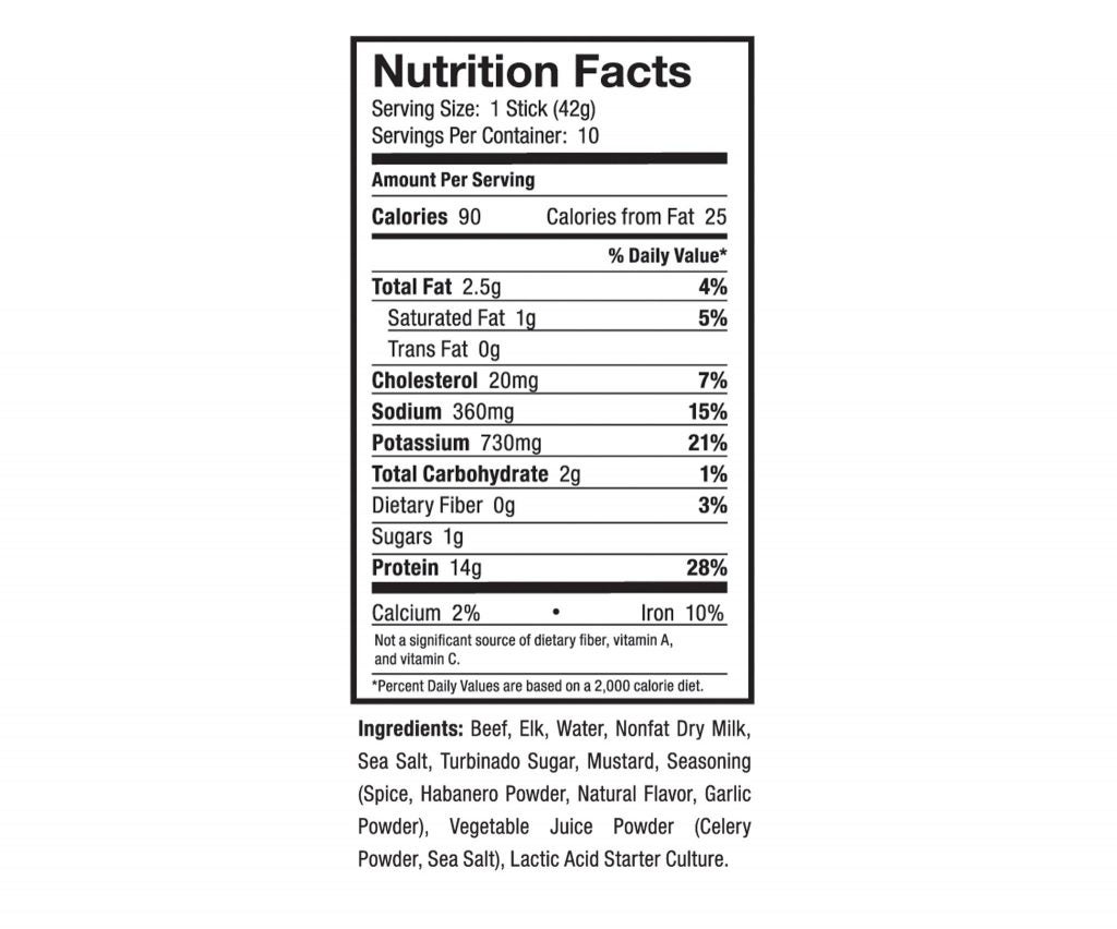 protein snacks nutrition facts