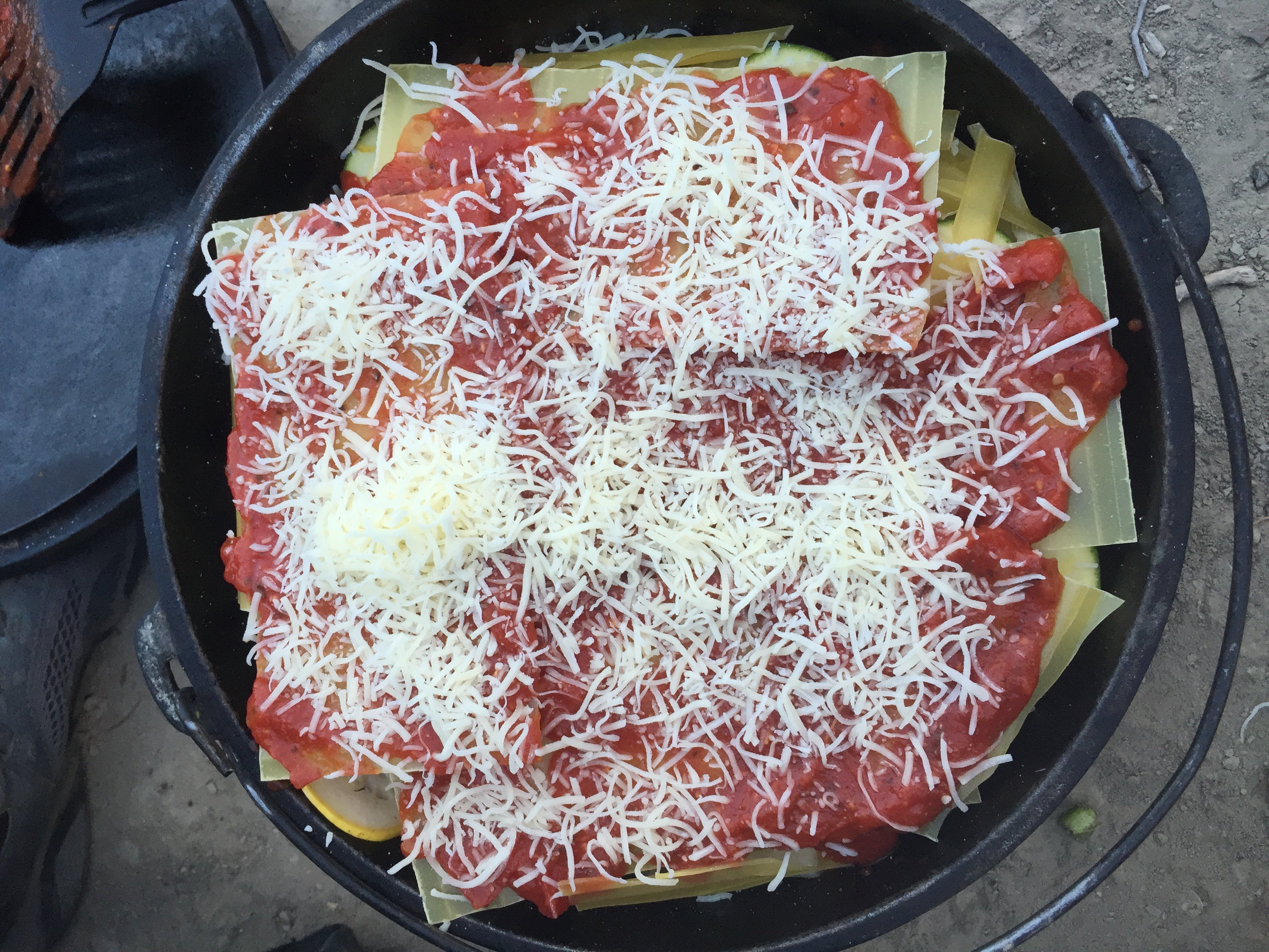 Dutch Oven Enchiladas - Camping Recipe by Fresh Off the Grid