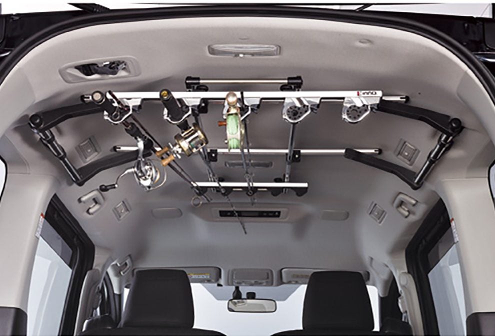 Inside SUV rod holder - Fishing Rods, Reels, Line, and Knots