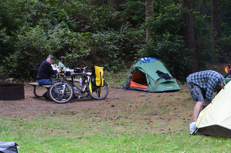 camping at fort stevens state park