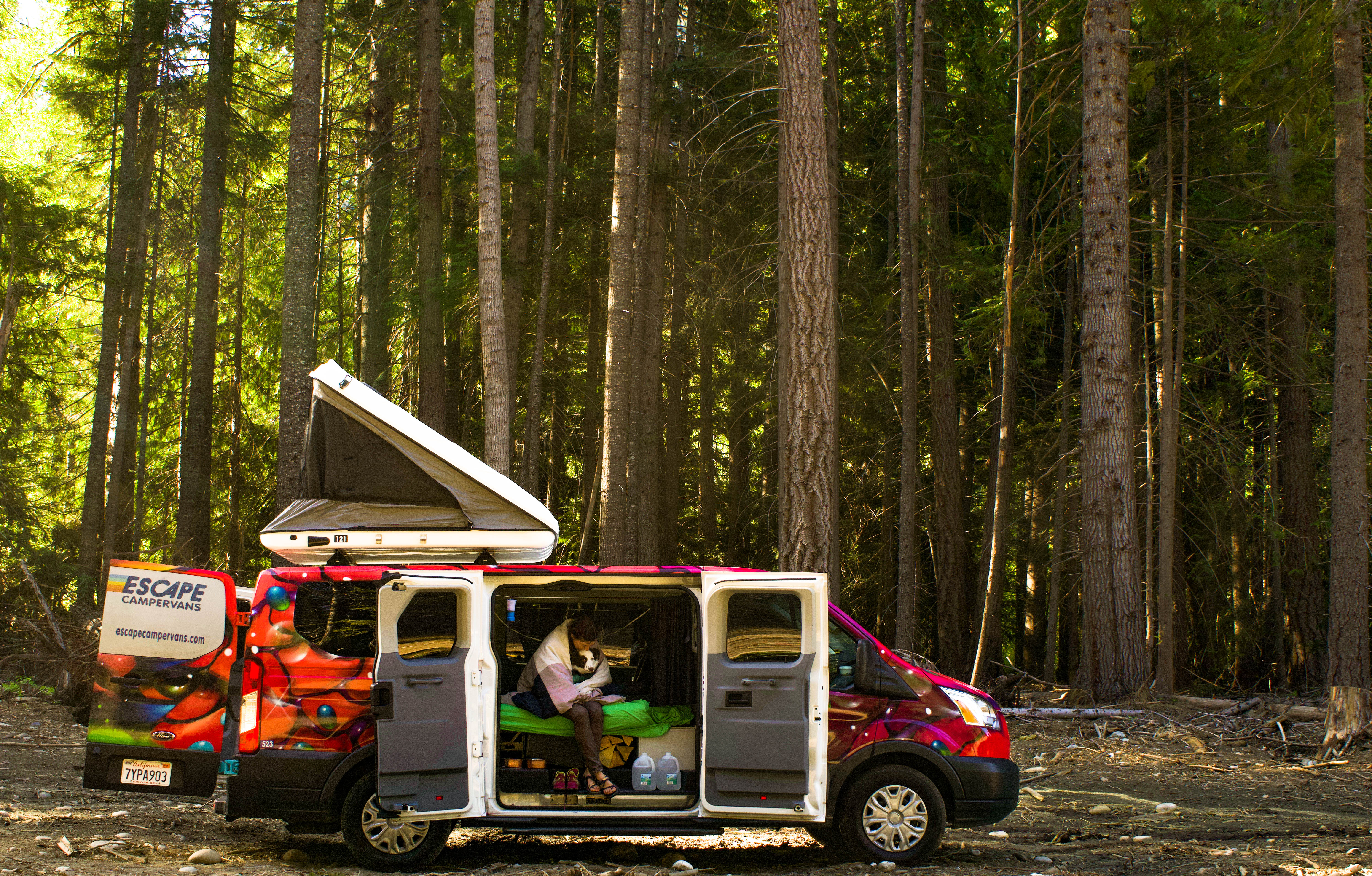 escape campervans: vanlife as a reality
