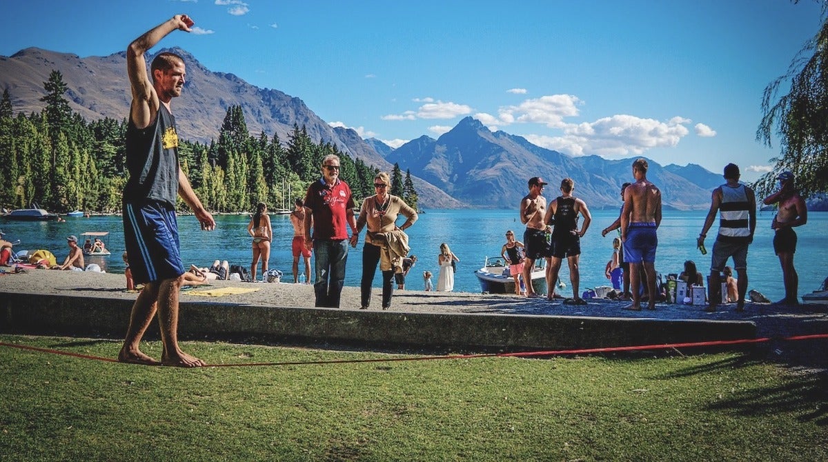 Could Slacklining Be Your New Favorite Campground Hobby?