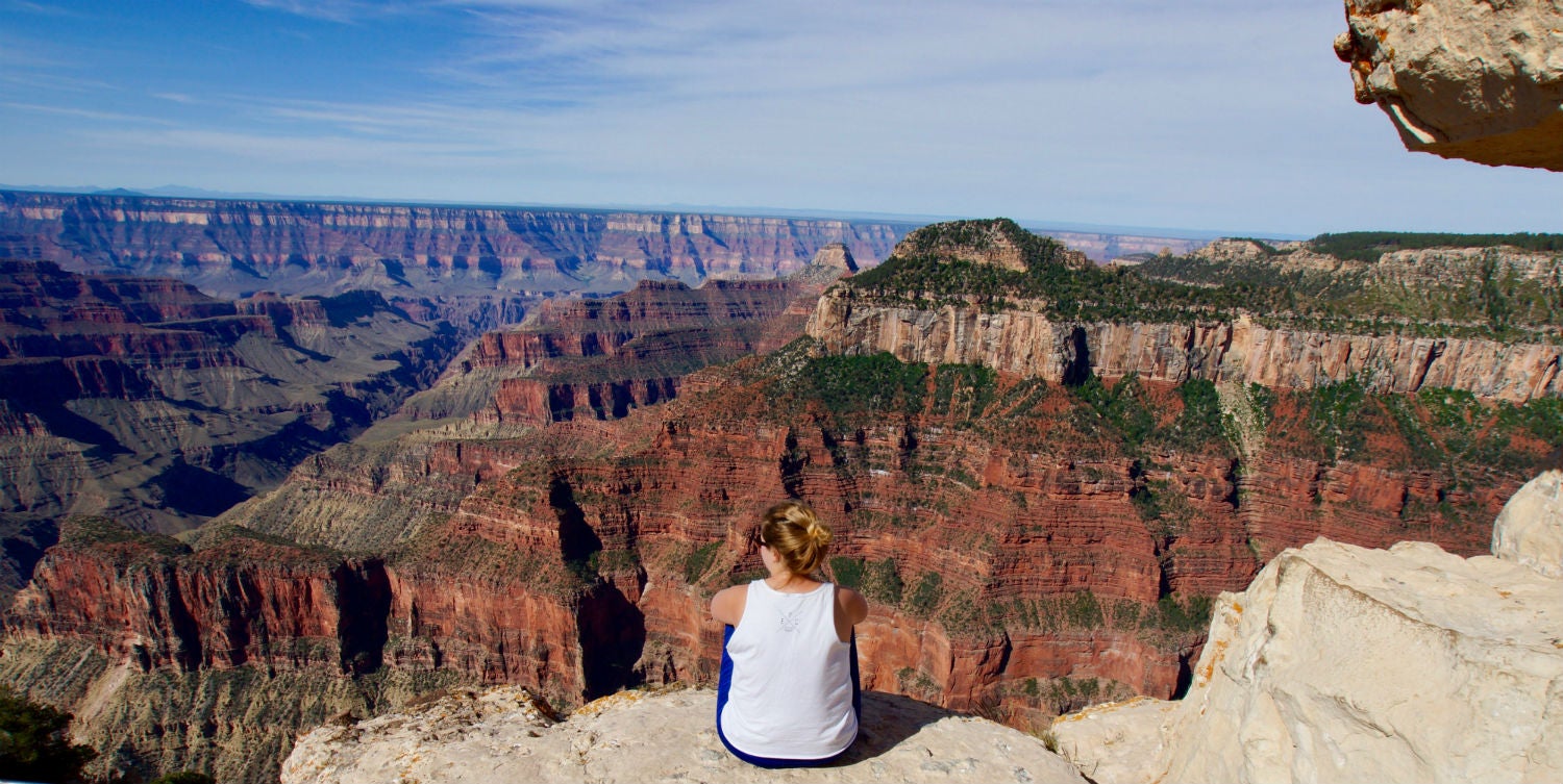 Grand Canyon Camper on Hike