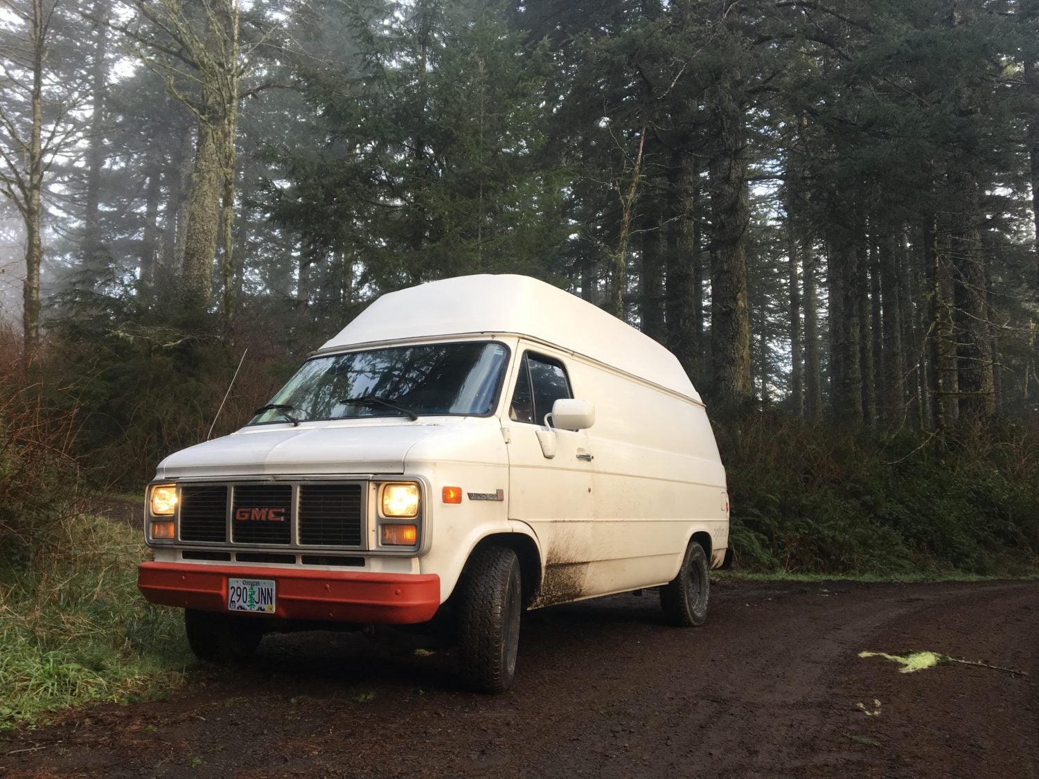 conversie camper van GMC