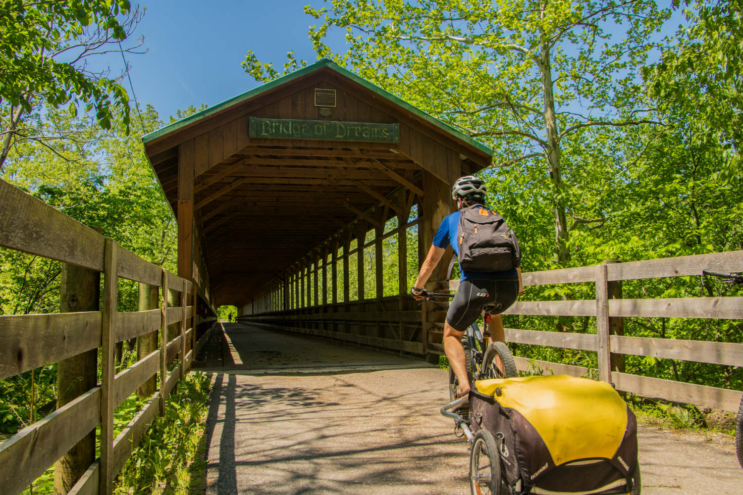 Full-Time Campers: Bikepacking the Towpath in the Cuyahoga Valley