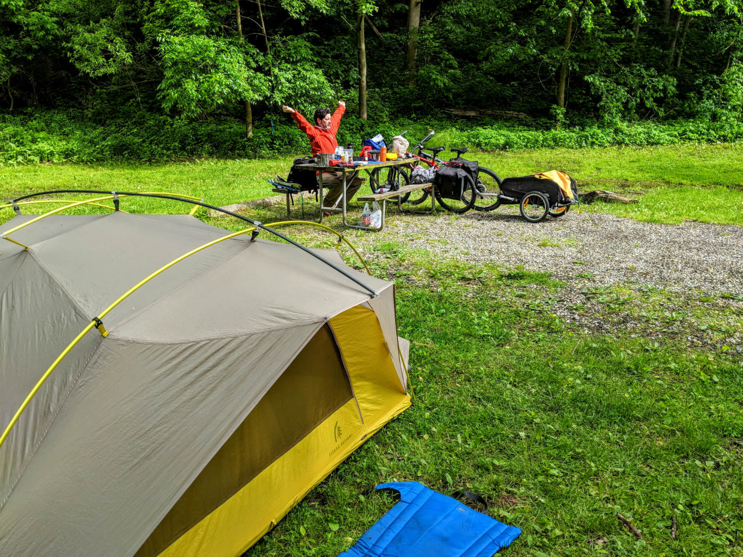 camping in the Cuyahoga Valley