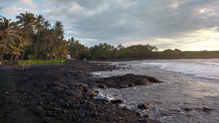 Kilauea eruption beach alternative
