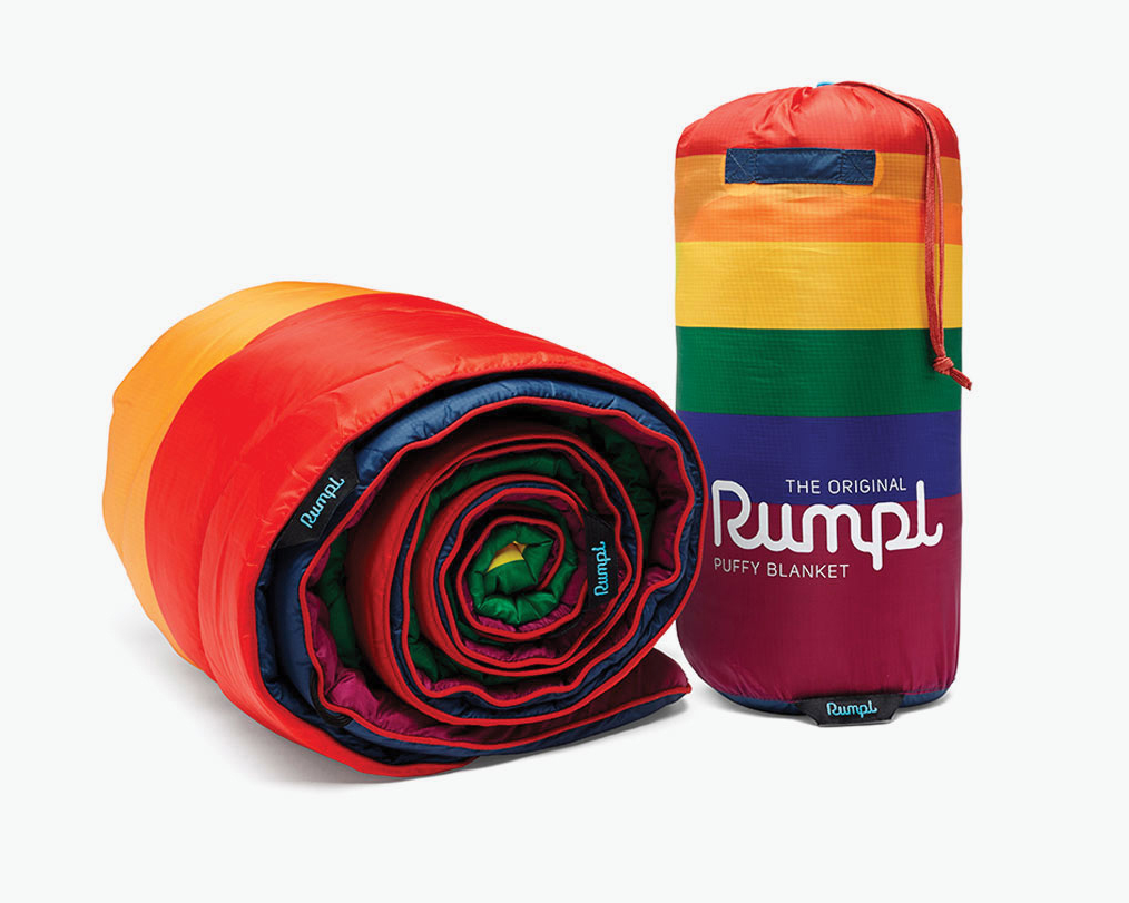 car camping gear list: rumpl blanket