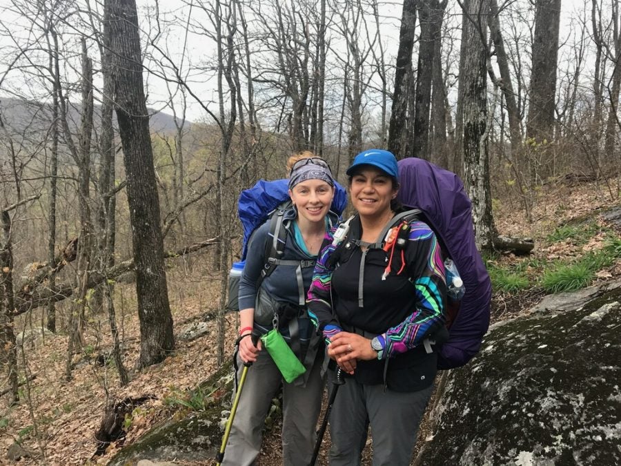 hiking the Appalachian Trail