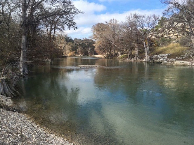 river fishing at guadalupe river