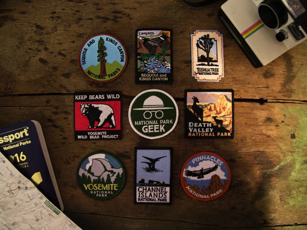 national park patches collection