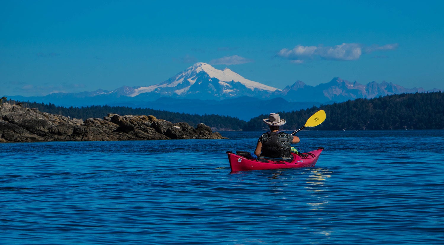 sea kayak camping in the san juan islands