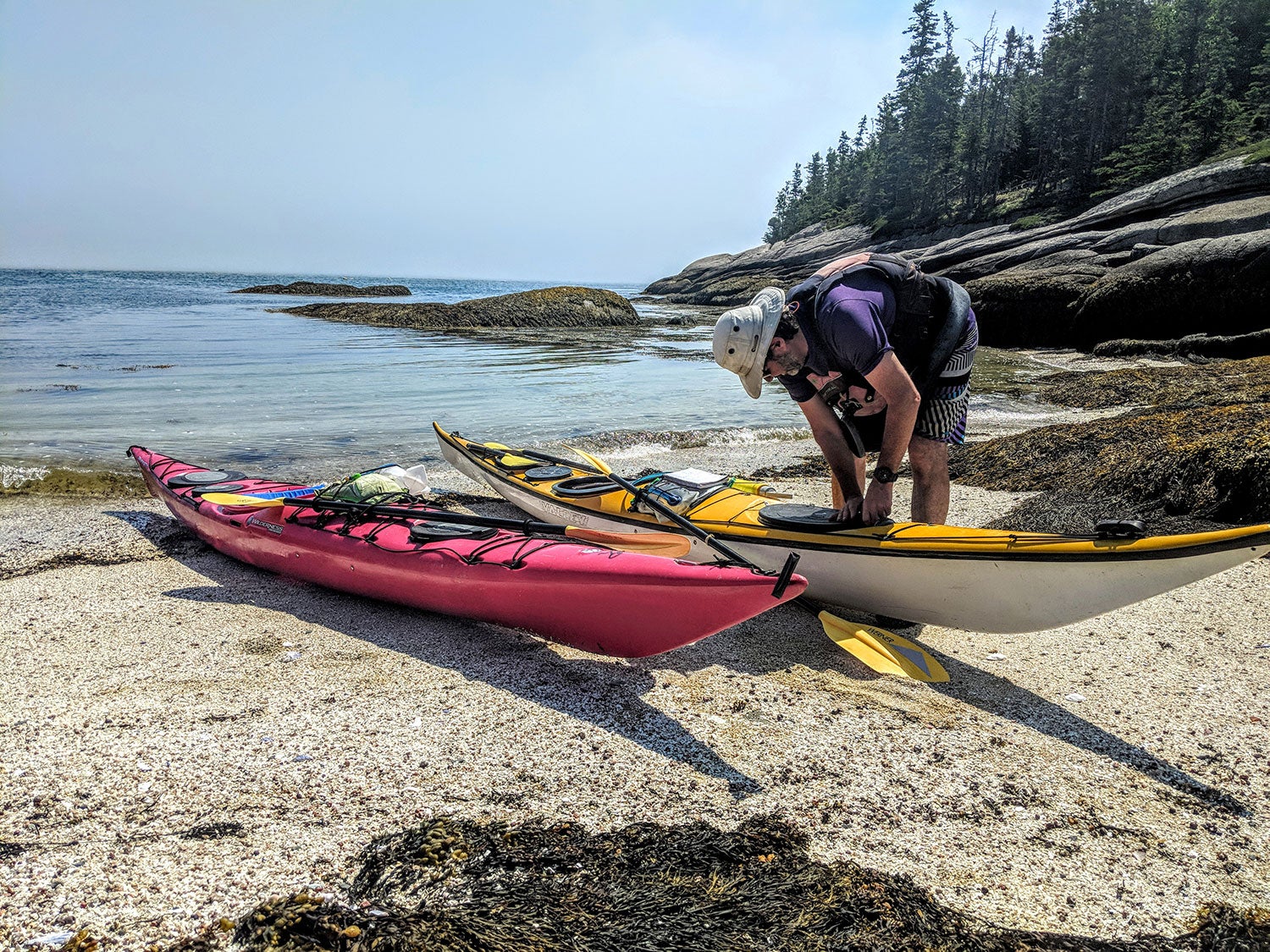 sea kayak in maine