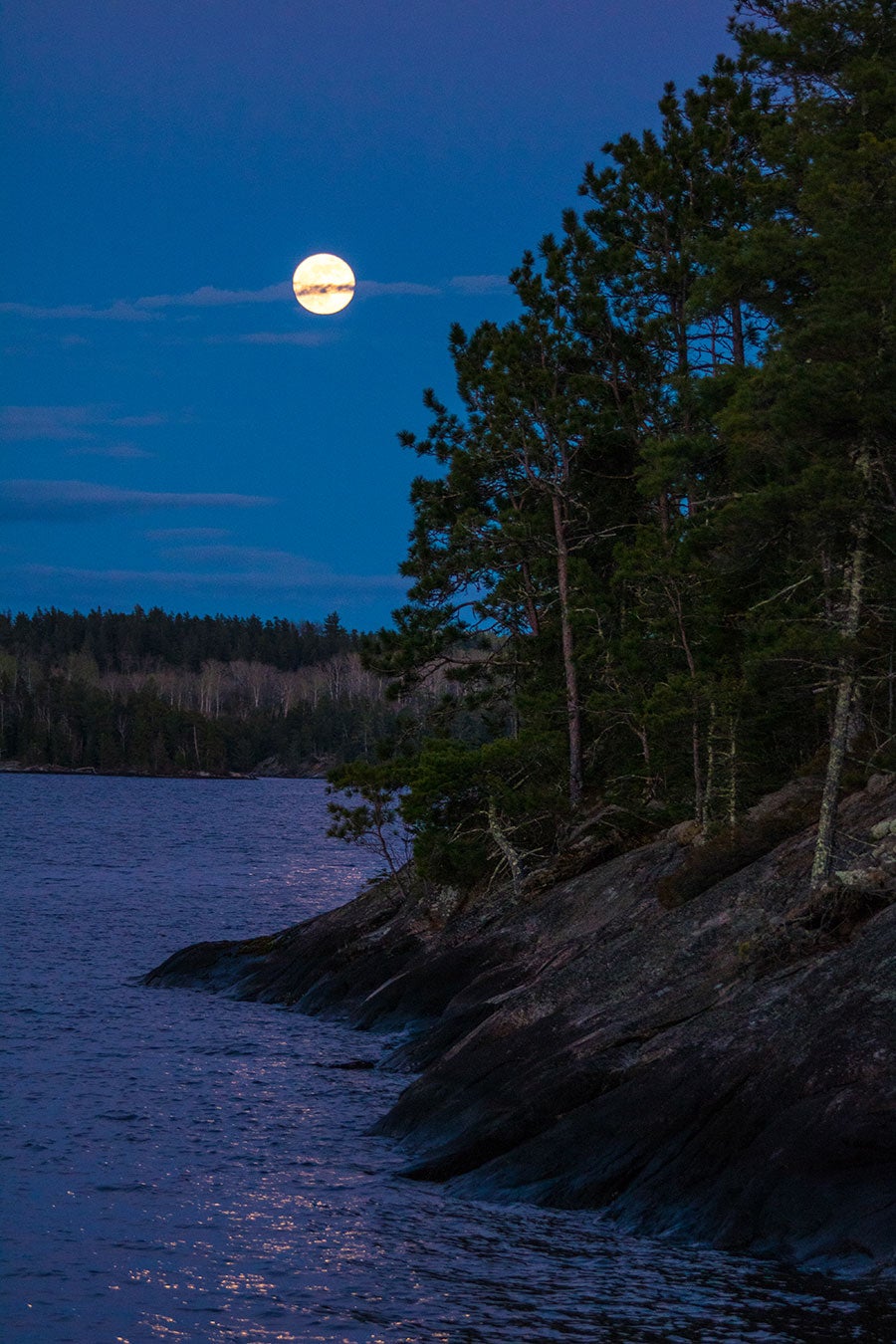 sea kayak camping on the BWCA