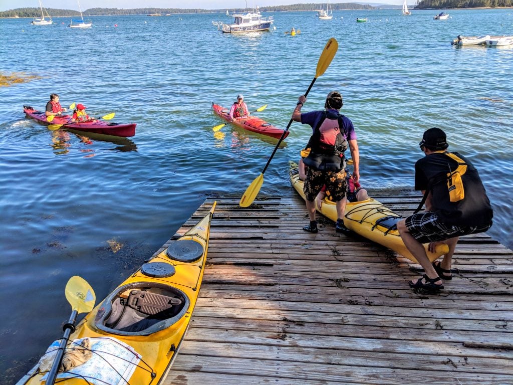 camp jobs as a kayak instructor