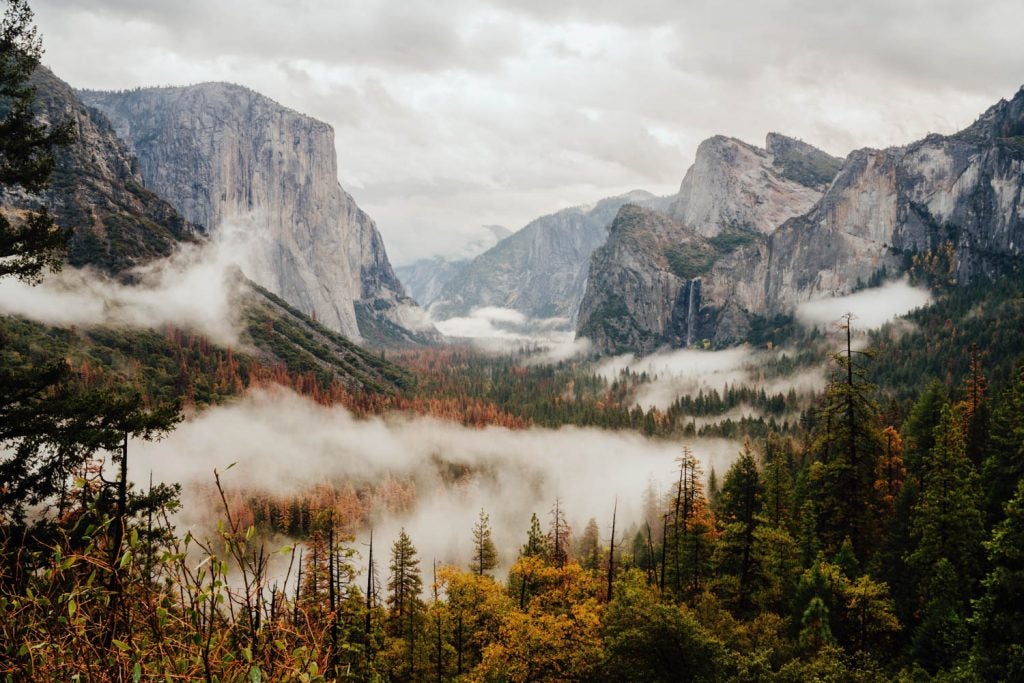 Fall in Yosemite Valley - Best National Parks for Fall Foliage