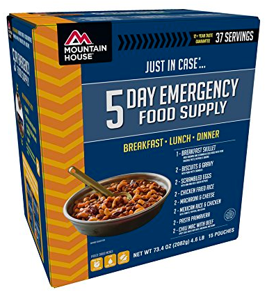 emergency food supply for hurricane florence