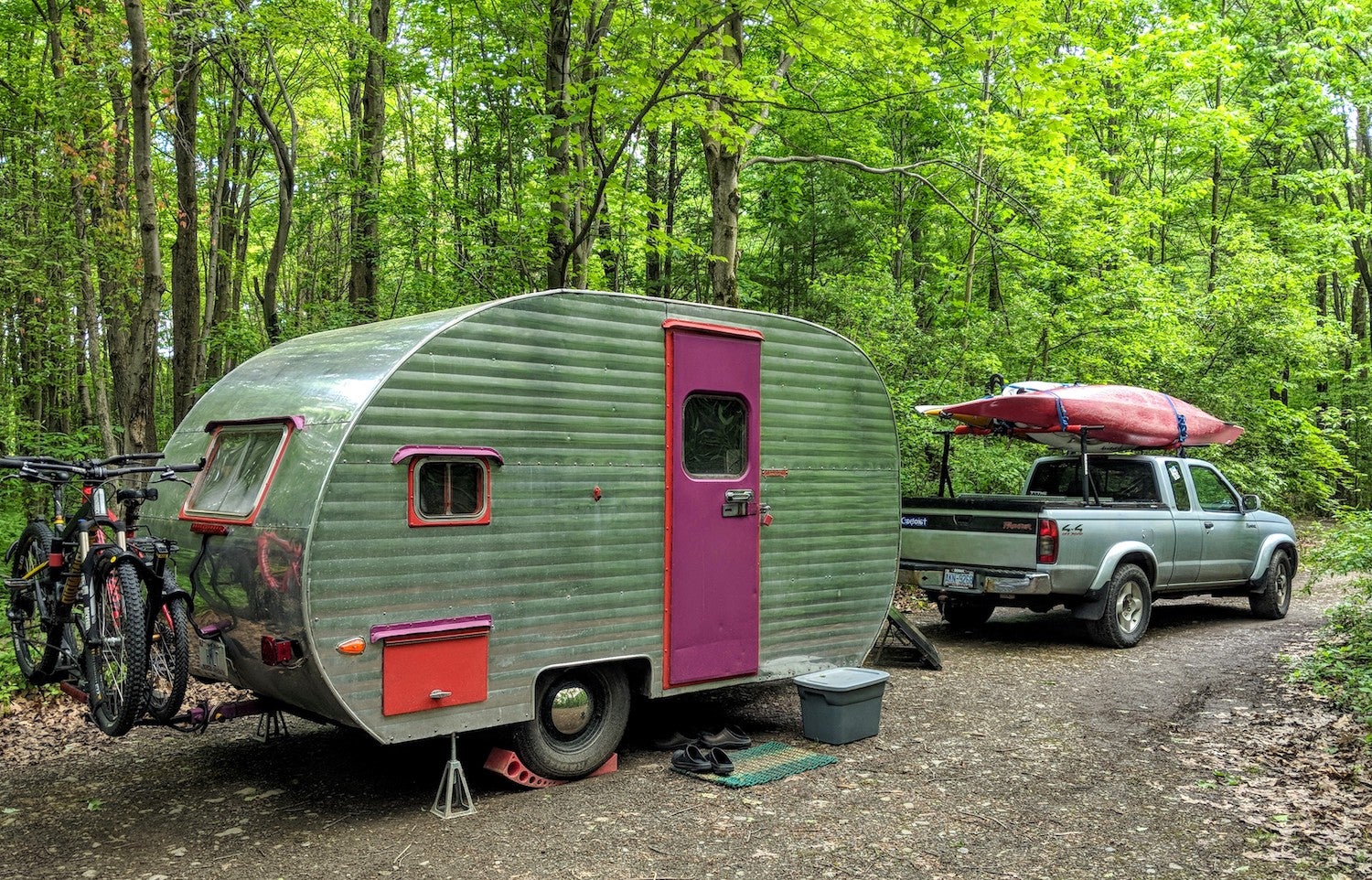 canned ham camper trailer
