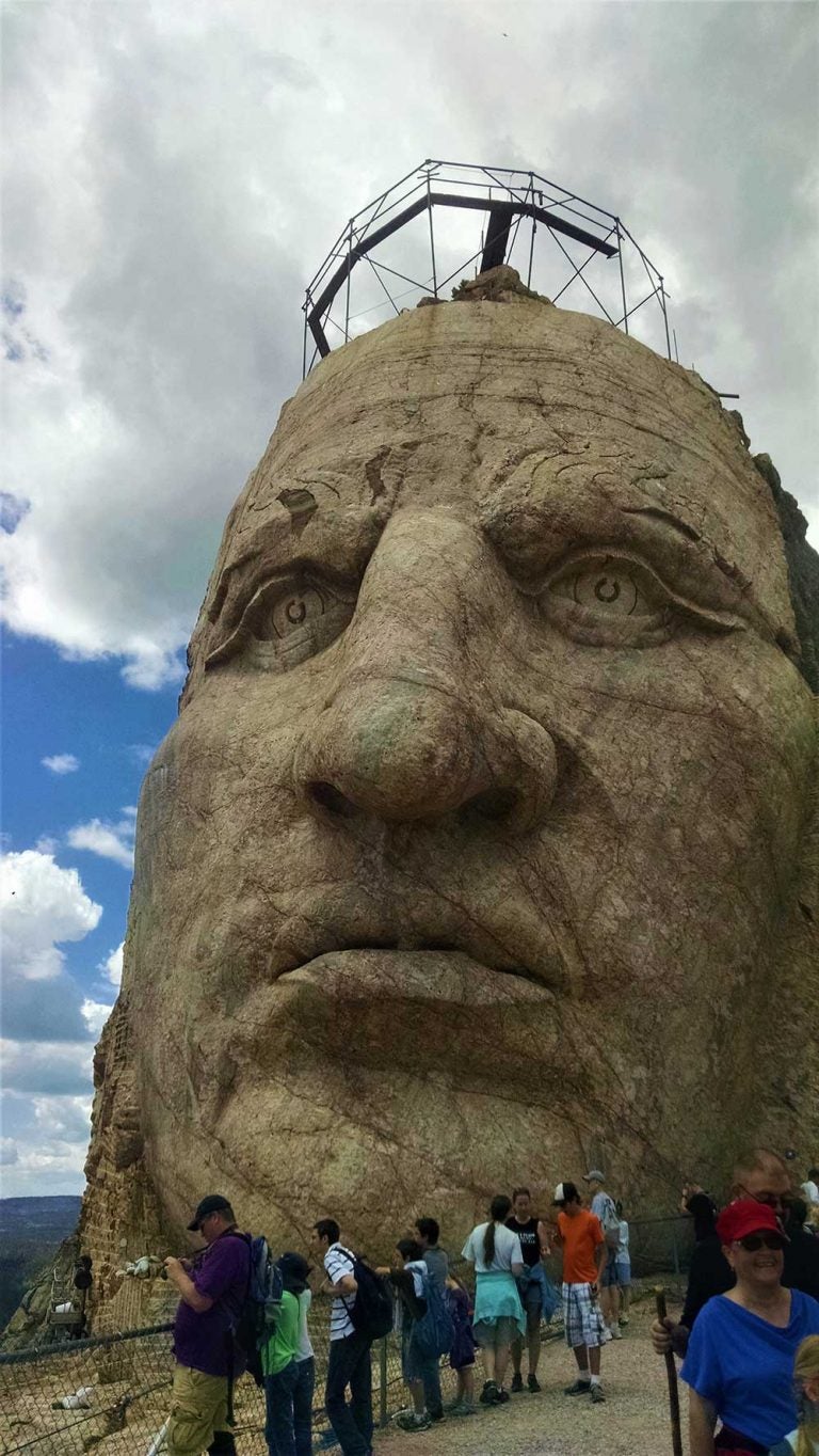 Crazy Horse Volksmarch Camp Near the World's Largest Carving