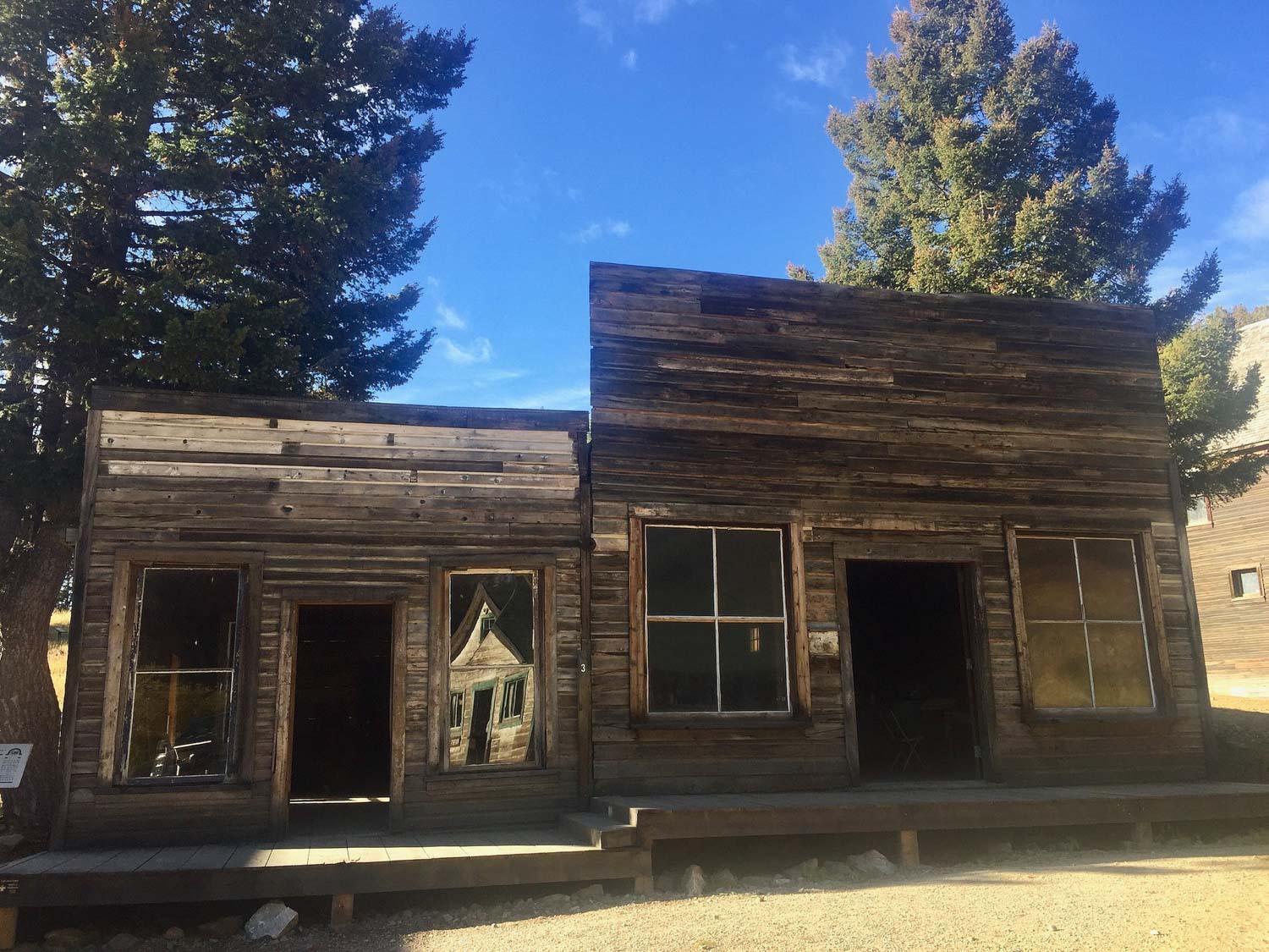 Garnet Ghost Town buildings, Montana