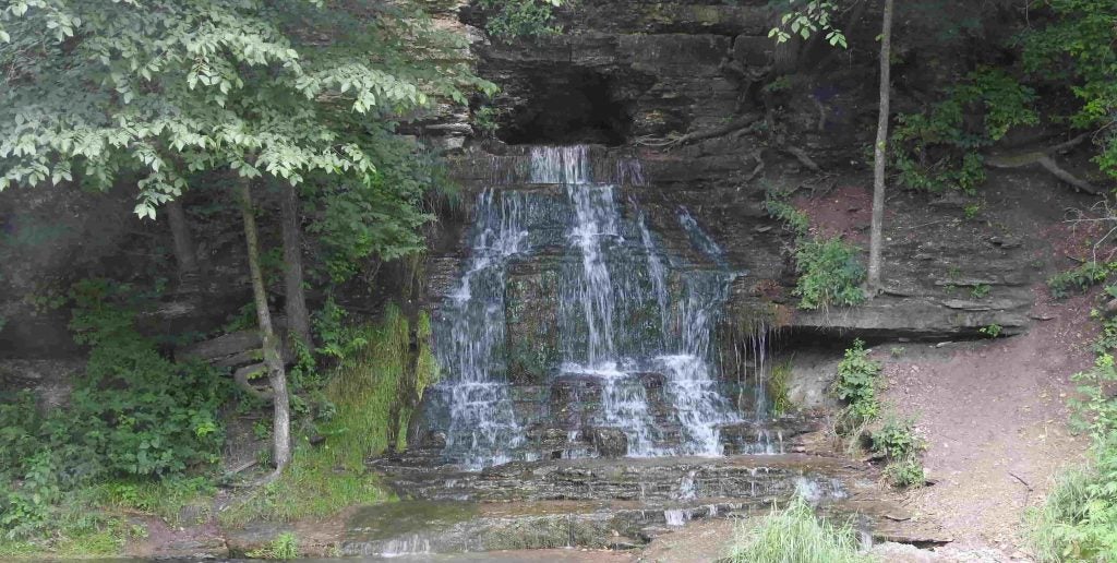 spook cave waterfalls