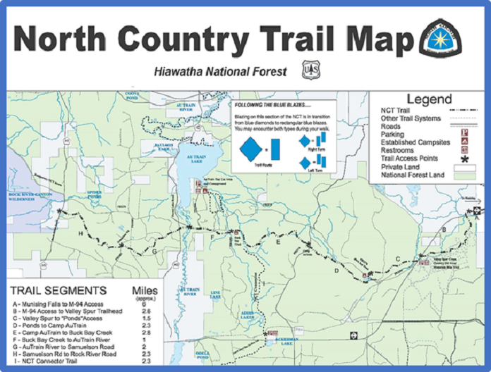 North Country Trail Map