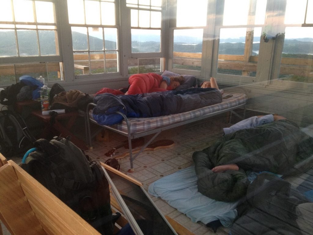 Sleep in the Clouds at West Virginia's Thorny Mountain Fire Tower