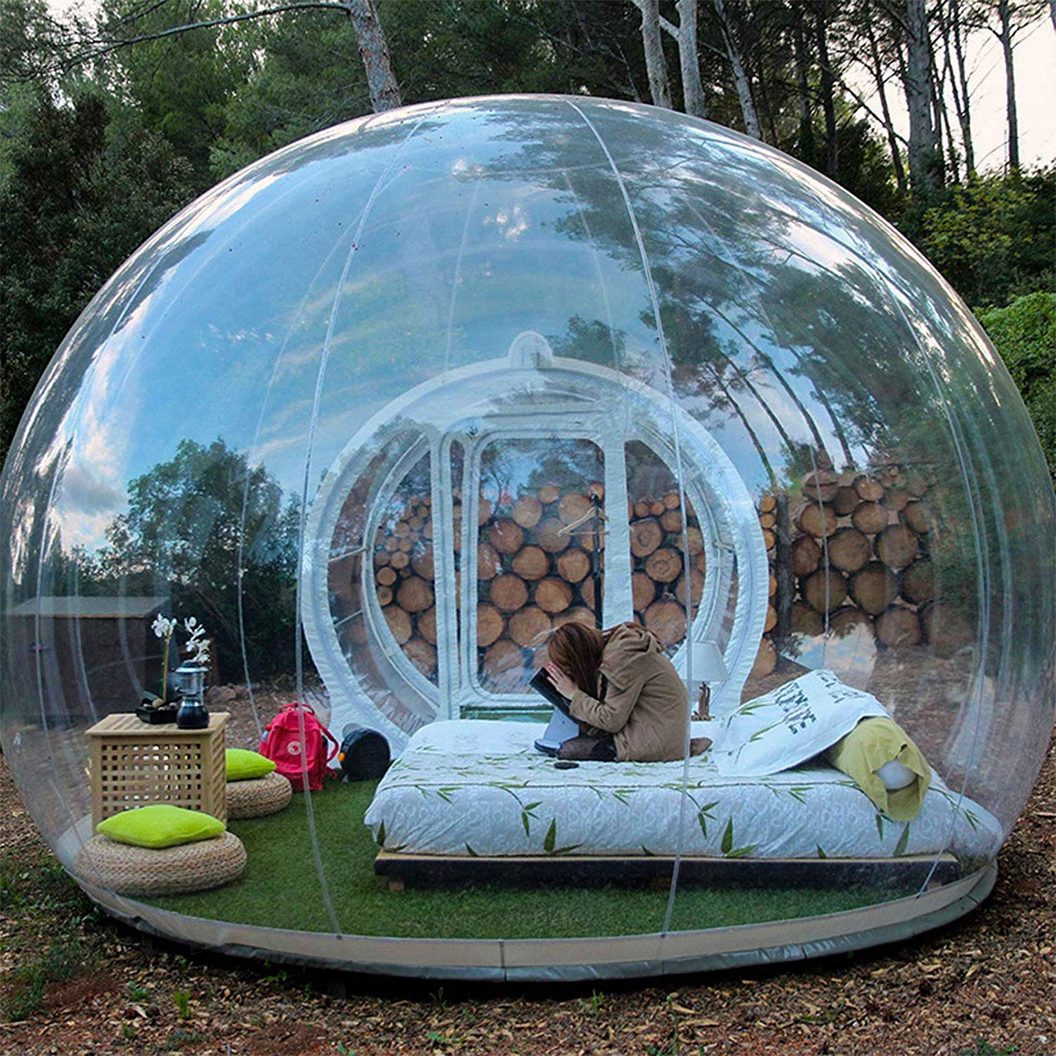 Outdoor Bubble Tent Dining at Sandra Watts blog