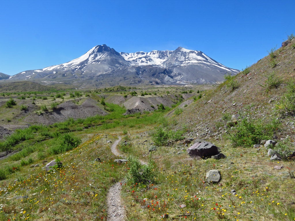 Loowit Trail at Mount St. Helens, Washington State