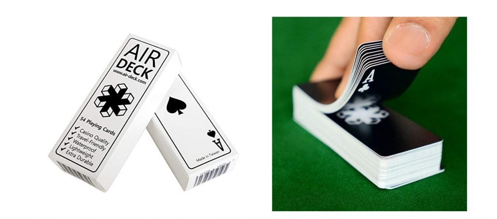 Air Deck Travel Playing Cards — The Dyrt's Top Gifts Under $50