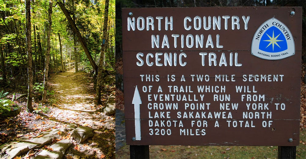 north country trail marker