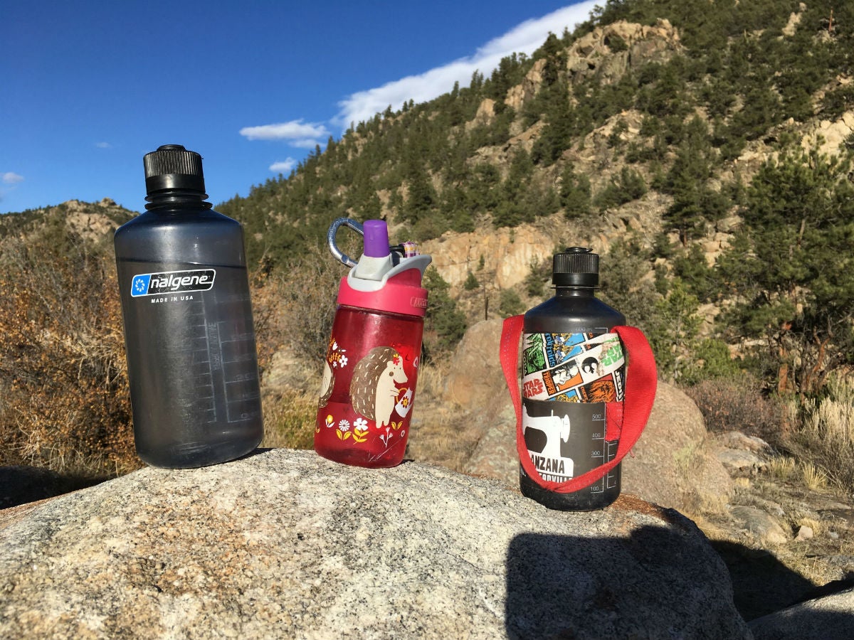 water bottles to bring camping