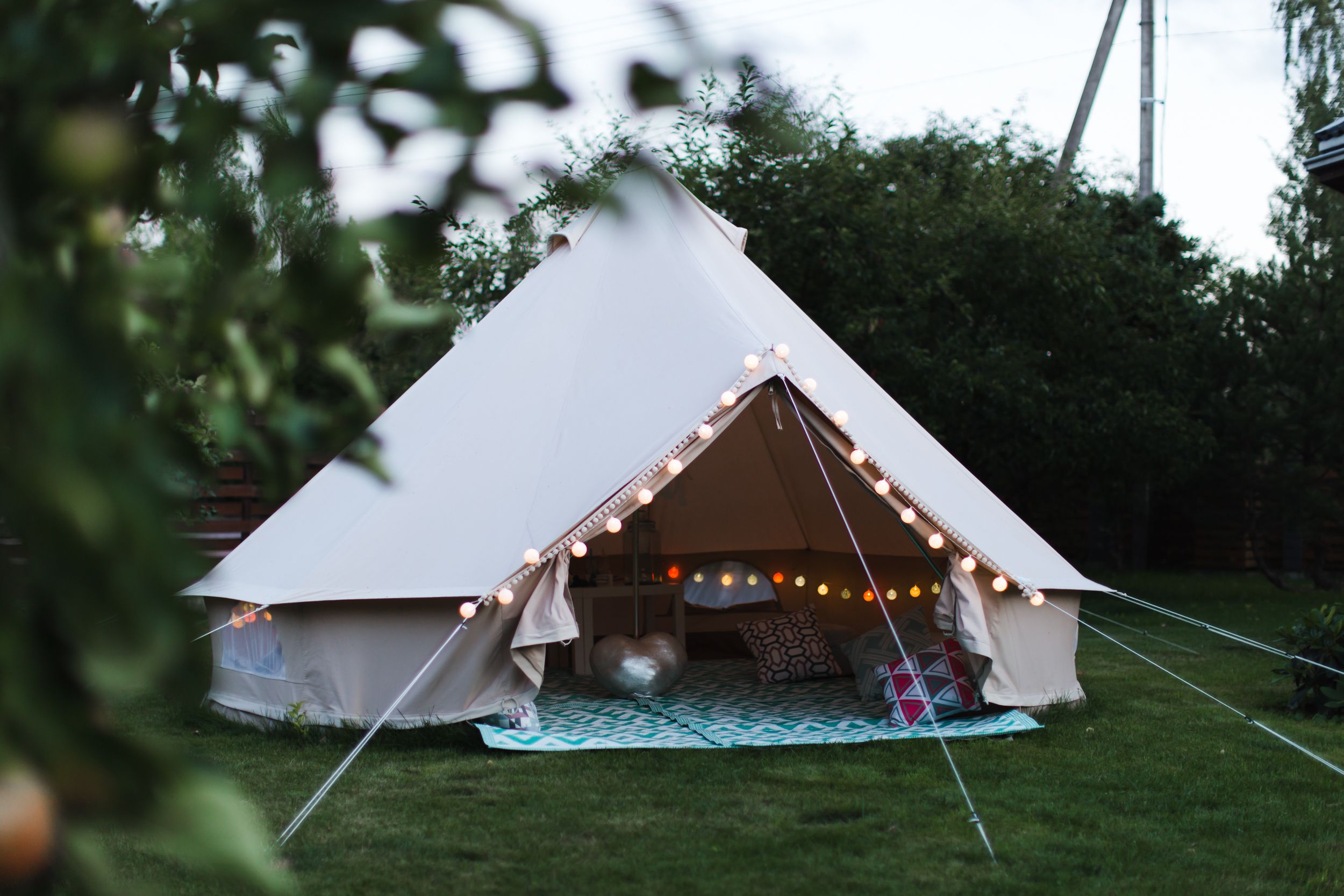 canopy glamping