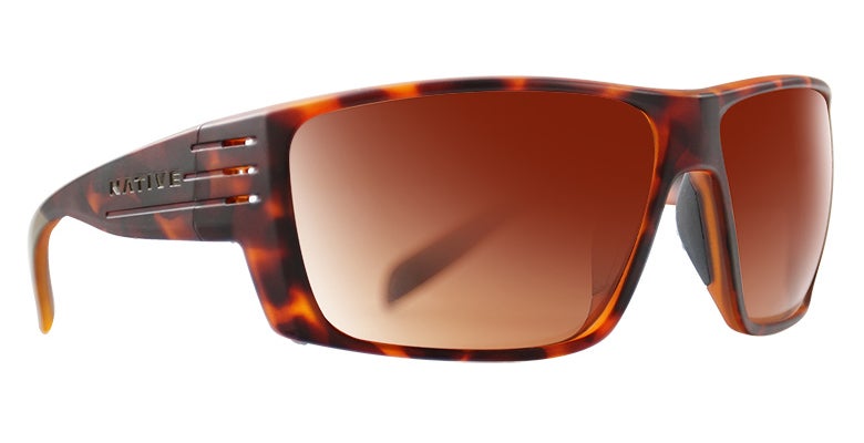 product image of tortoise shell colored anti-fog glasses from native eyewear