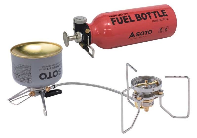 product image of soto stove and fuel bottle