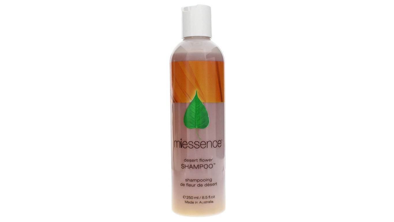 Image of bottle of Miessence Desert Flower Shampoo