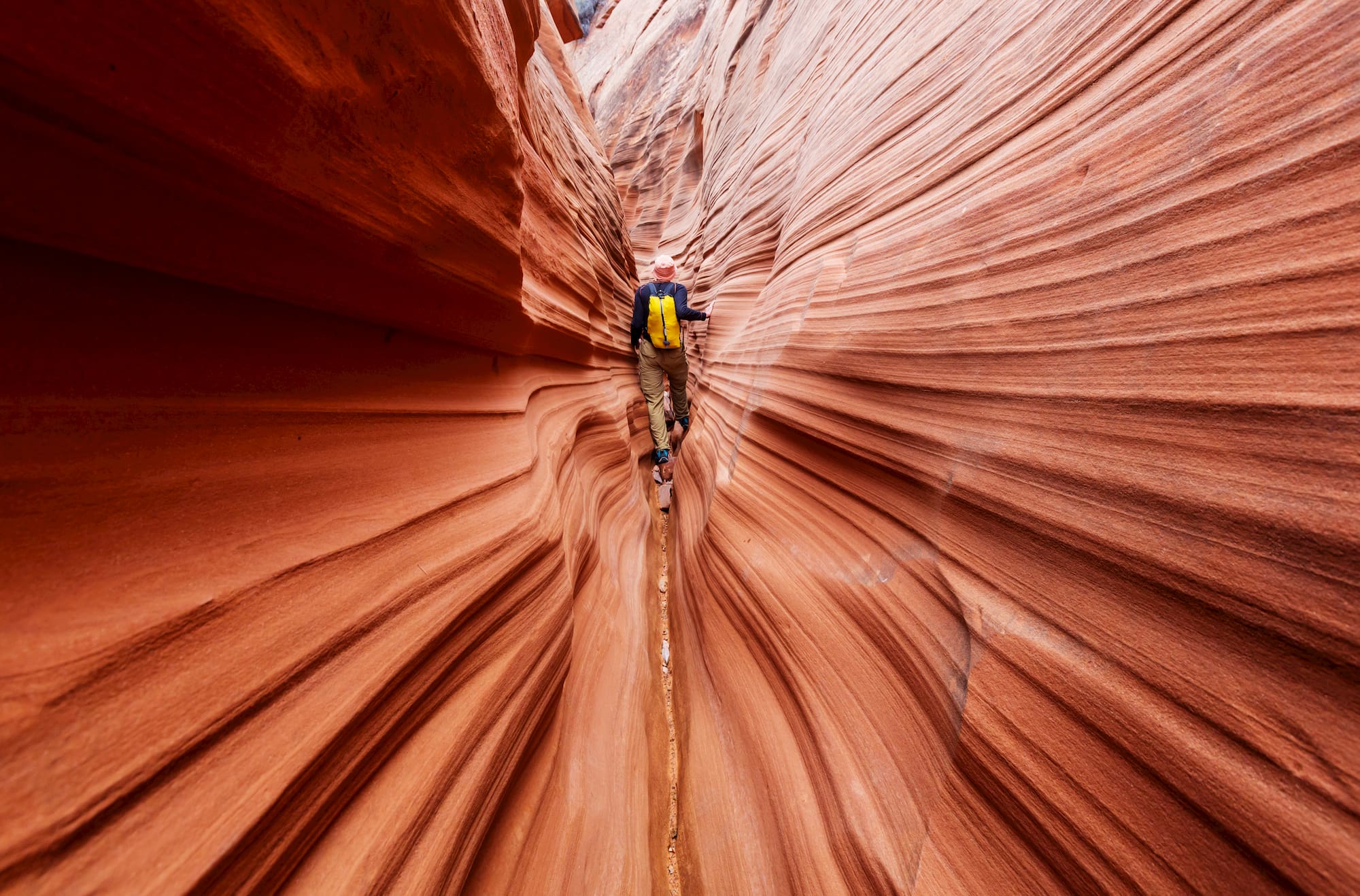 4/5/ · Buckskin Gulch—East of Kanab, UT.At 21 miles long, Buckskin Gulch holds the title as the longest navigated of the Utah slot canyons.Hikers can navigate the dark, winding narrows on a two-day backpacking trip, with a recommended miles on day one, and miles on day two.