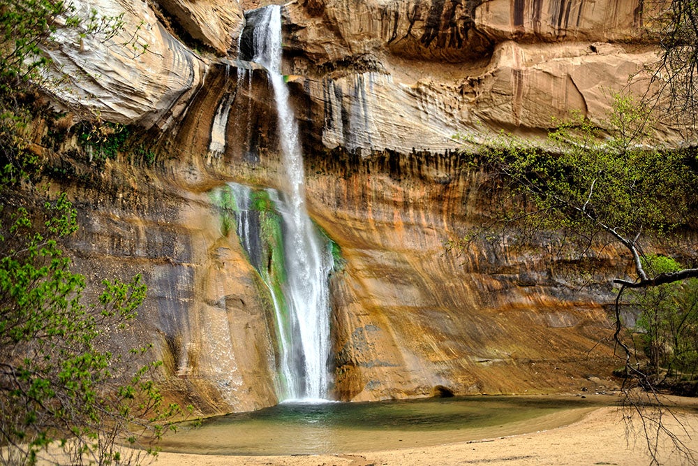 Waterfalls and camping outlet near me