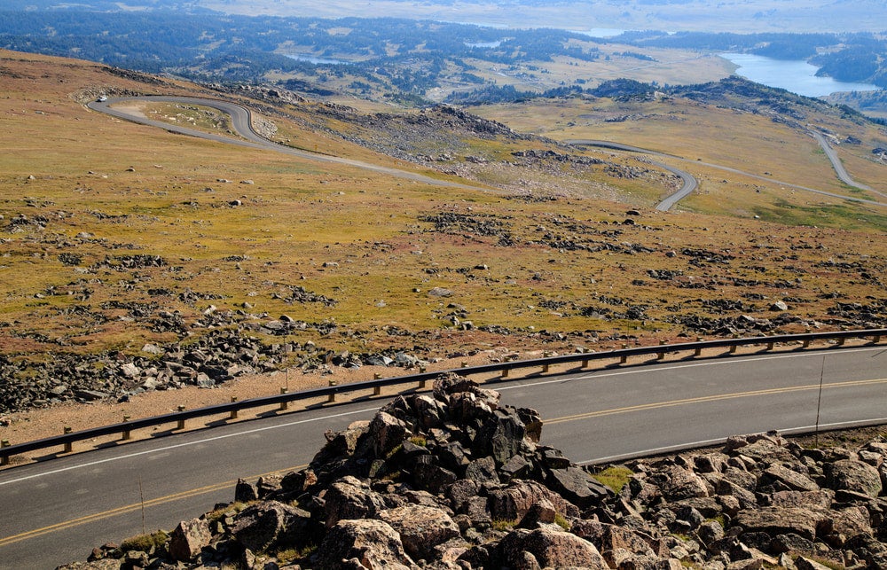 the beartooth byway in wyoming