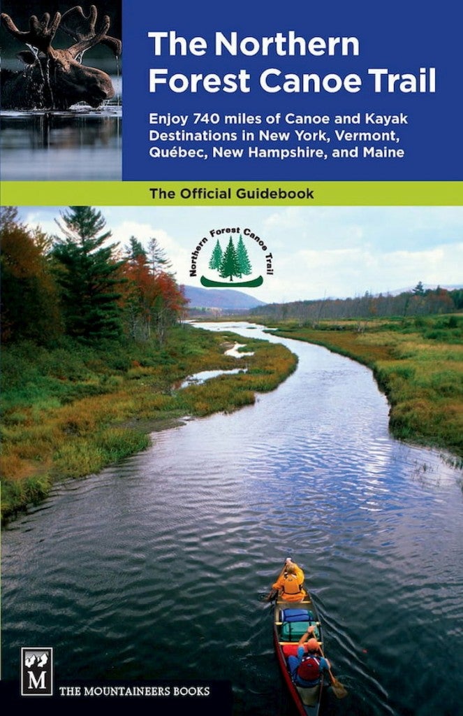 the cover of a brochure for the northern forest canoe trail